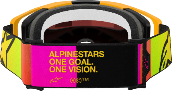 Ochelari Alpinestars Vision 8 Corp Yellow/Pink-0
