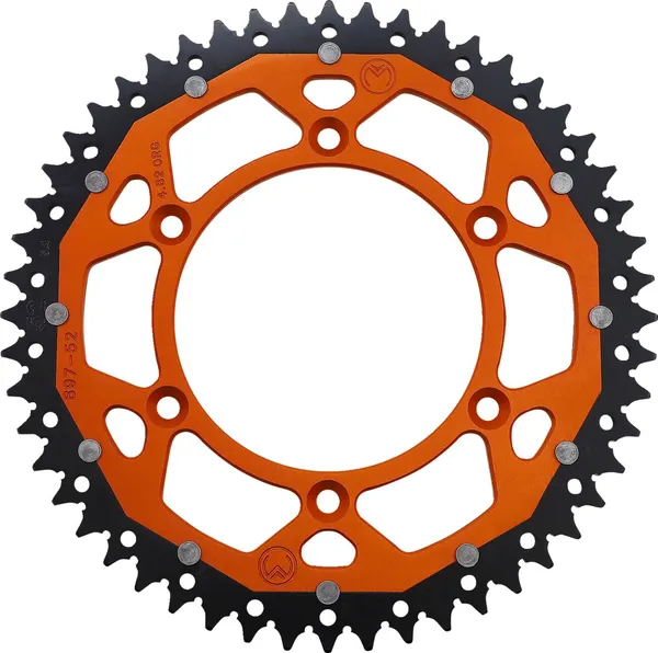 MOOSE RACING Dual Sprocket Orange 