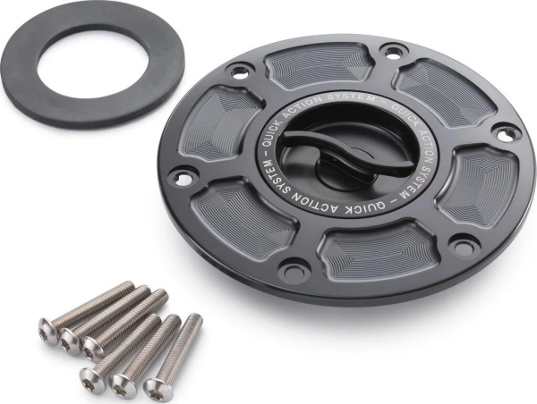 Fuel tank quick lock