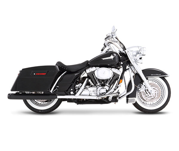 Muffler Slip-on 4.5(r) Duals For Touring Black, 1, nordicamoto.ro