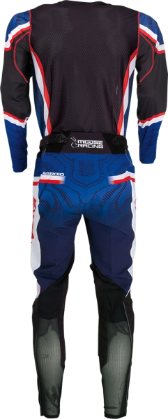 Agroid Pants White, Red, Black, Blue 32, 12, nordicamoto.ro