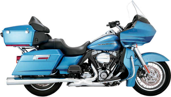 Hi-output Slip-on Mufflers Chrome, 2, nordicamoto.ro