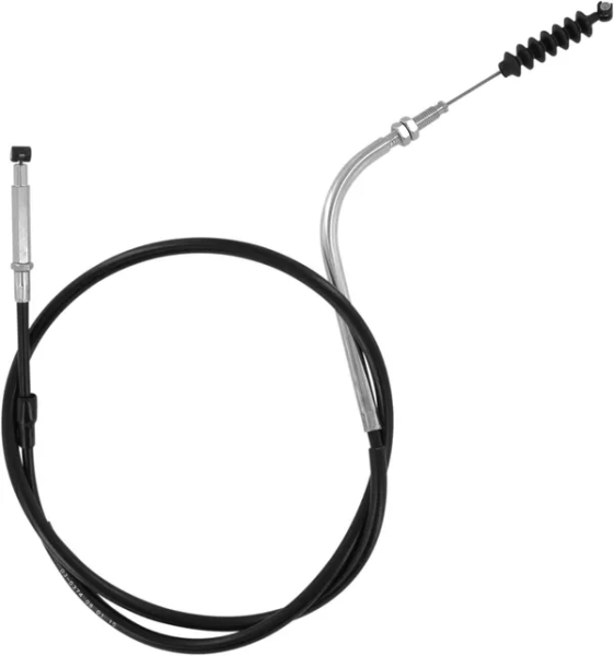 Black Vinyl Clutch Cable Black-0