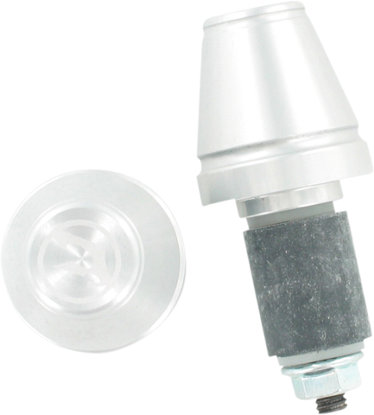 V.2 Handlebar End Weight Silver, 1, nordicamoto.ro