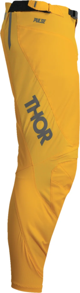 Pantaloni Thor Pulse Mono Gray/Yellow 40, 2, nordicamoto.ro