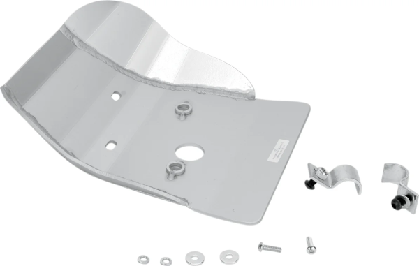 Placă de protecție din aluminiu MOOSE RACING (argintie), 1, nordicamoto.ro