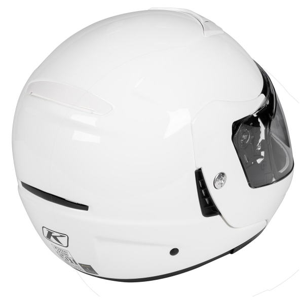 Cască Modulară Klim TK1200 Karbon ECE/DOT Gloss White-6
