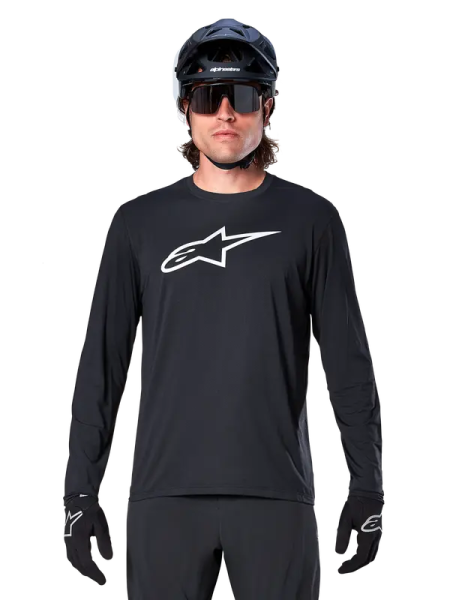 Alpinestars A-dura Astar Long Sleeve Jersey Black -1