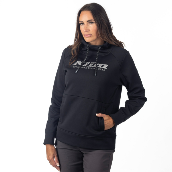 Hanorac Dama Klim Morley Pullover Rain Forest - Green-Blue Slate-4