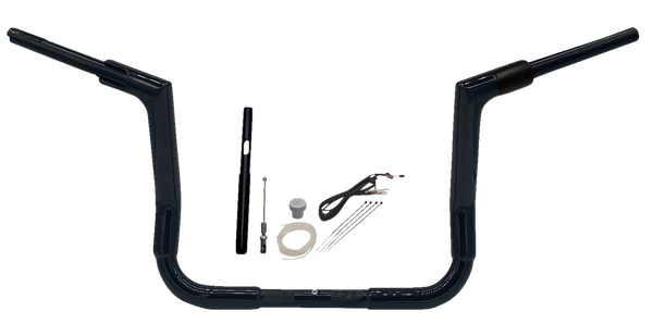 1-1/2(r) Ez Install Flat Top Handlebar Kit Black, 1, nordicamoto.ro
