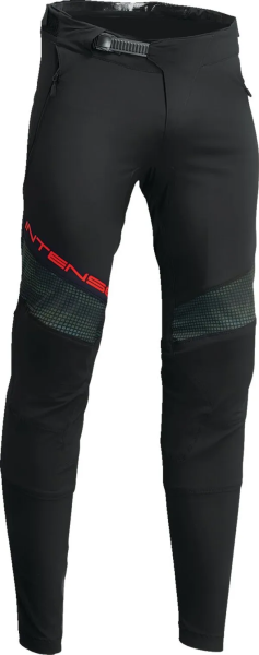 Pantaloni MTB Thor Intense Assist Black/Camo Green-4
