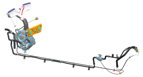 SISTEM ÎNCĂLZIRE UTV CFMOTO UFORCE 1000XL, 2, nordicamoto.ro