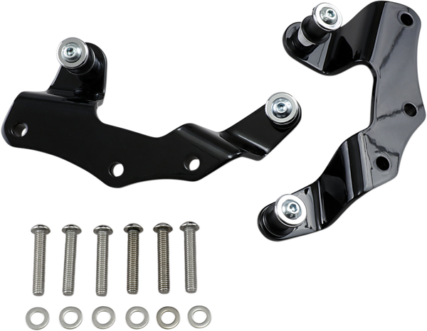 Docking Kit For Detachable Backrest Black, 2, nordicamoto.ro