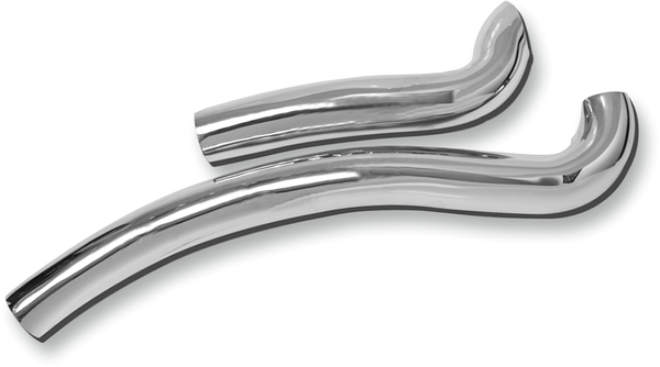 Radial Sweepers 2-pc Heat Shield Chrome, 1, nordicamoto.ro