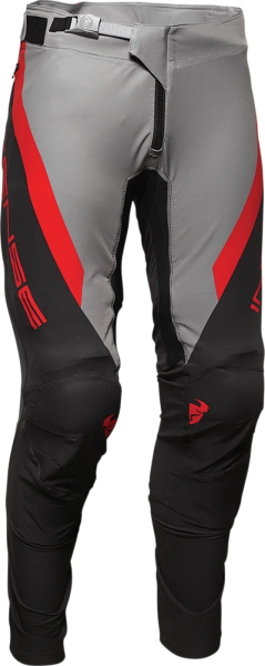 Pantaloni MTB Thor Intense Assist Black/Gray/Red-3