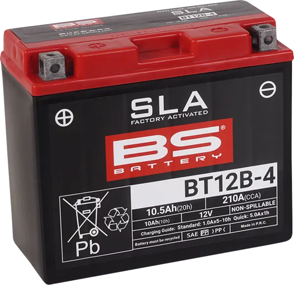 Sla Factory-activated Agm Maintenance-free Batteries Black-3