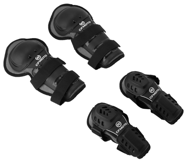 GENUNCHIERE MOTO CFMOTO KIDS MX/ENDURO NEGRE, 2, nordicamoto.ro