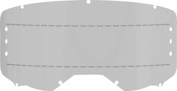 Alpinestars Vision 8-vision 5-vision 3 Roll-off Goggle Lens Gray 