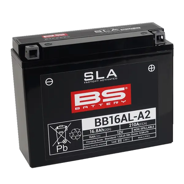 Sla Factory-activated Agm Maintenance-free Batteries Black-1