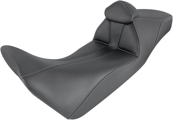 Adventure Tour Seat With Lumbar Backrest Black, 1, nordicamoto.ro