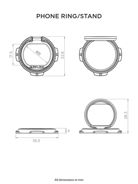Inel pentru husa Quad Lock-0