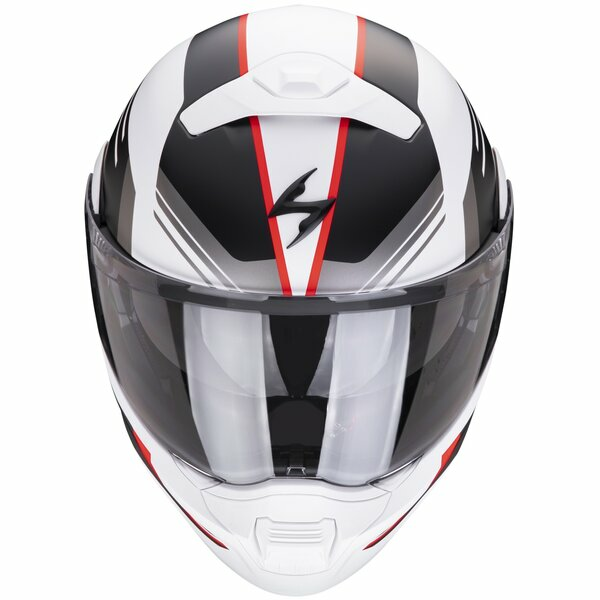 Casca moto flip-up SCORPION EXO 930 EVO SIKON Alb/Argintiu XL, 2, nordicamoto.ro