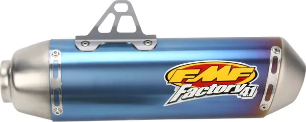 Factory 4.1 Slip-on Muffler Anodized Blue, 1, nordicamoto.ro
