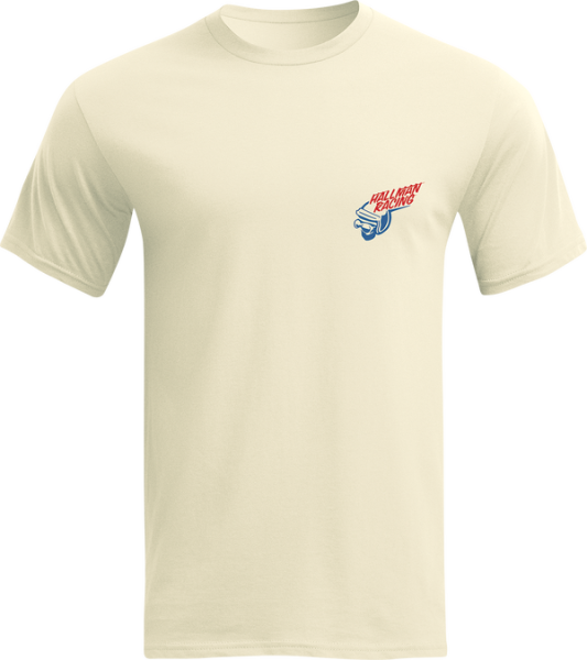 Tee Hallman Champ Crm 2x Off-white 2XL, 2, nordicamoto.ro