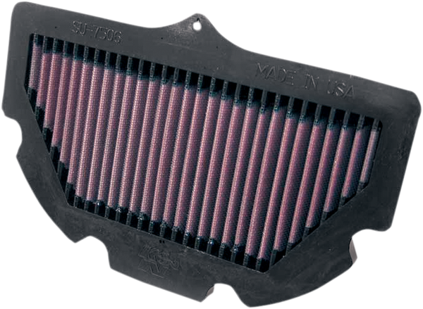 High-flow Air Filter Black, Red, 1, nordicamoto.ro