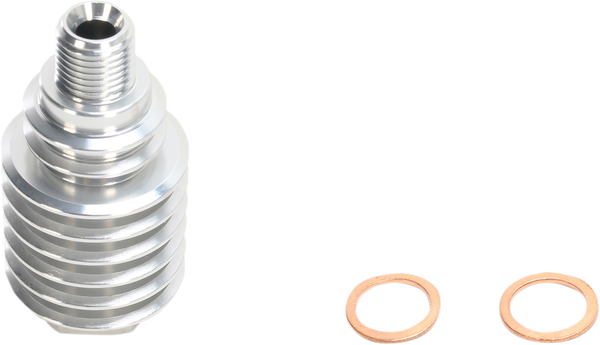 MOOSE RACING Rear Brake Caliper Cooler Silver -0