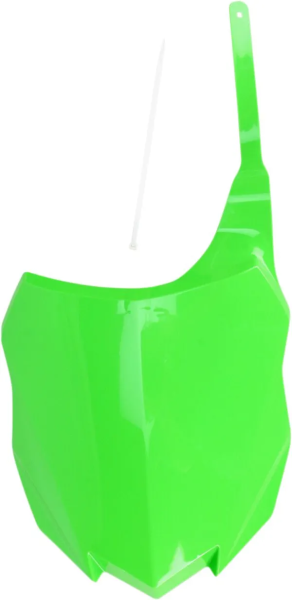 Replacement Front Number Plate Green-0