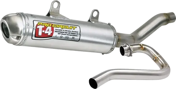 T-4 Exhaust System Silver-0