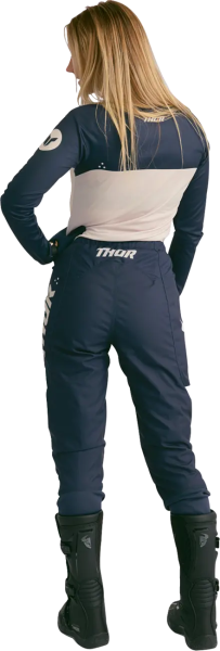 Womens Ridemode Static Gloves Blue -1