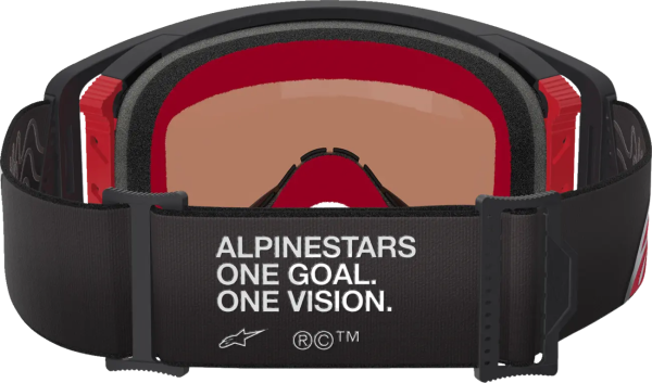 Ochelari Alpinestars Supertech Corp Abs Vision Red/Black-1