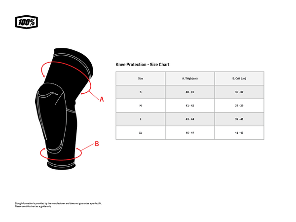Ridecamp Knee Guards Red -0