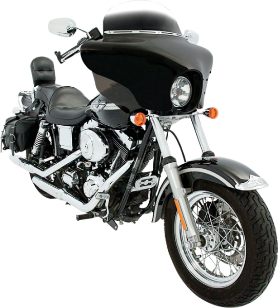 Batwing Fairing Wind Deflectors Black, 2, nordicamoto.ro