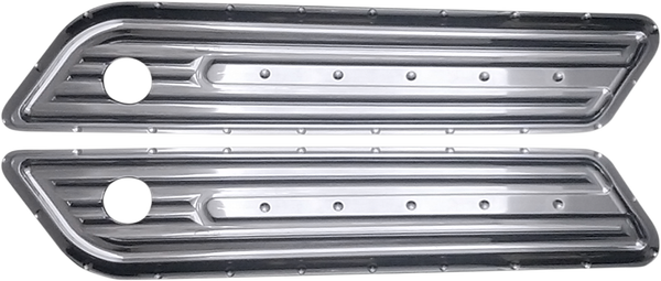 Saddlebag Hinge Covers Silver, 1, nordicamoto.ro