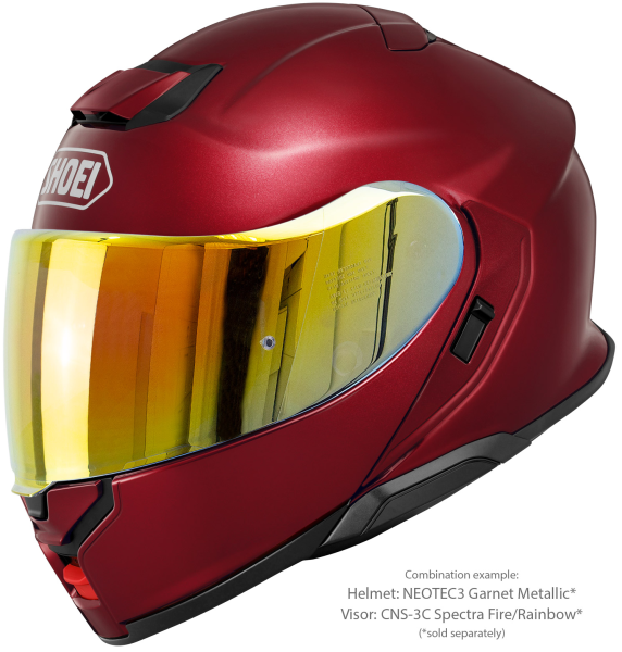 Casca Flip-up SHOEI NEOTEC3 Garnet Rosu Metalic XXL-2