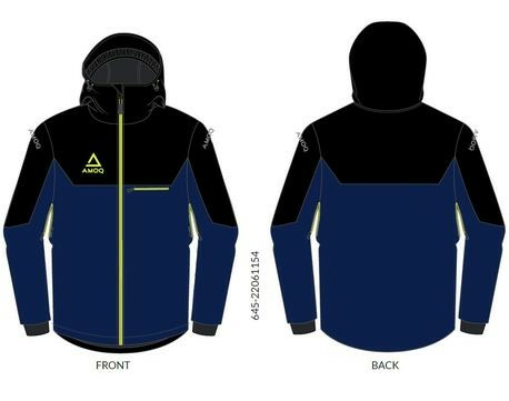 Geaca Snowmobil AMOQ Void Blue/Black/HiVis Non-Insulated-0
