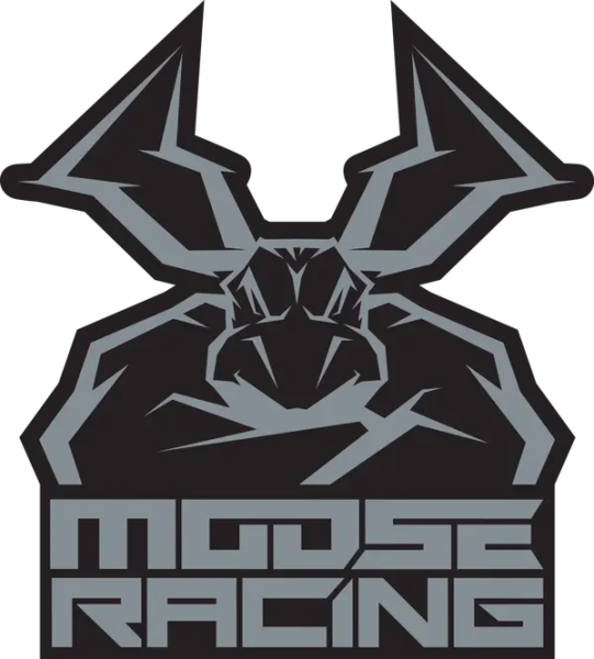 MOOSE RACING Moose Decal Black -1