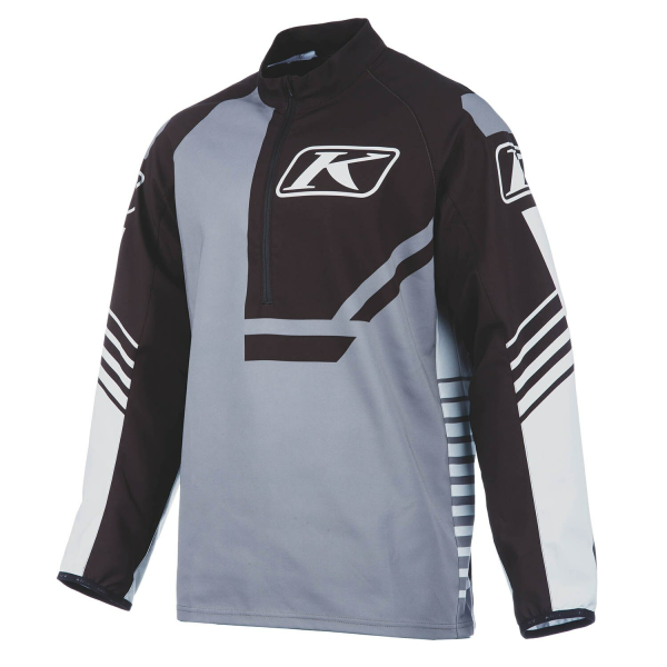 Pulover Klim Revolt 1/4 Zip Black - Castlerock-15