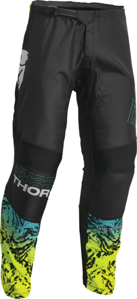 Pantaloni Thor Sector Atlas Acid/Black/Teal-0