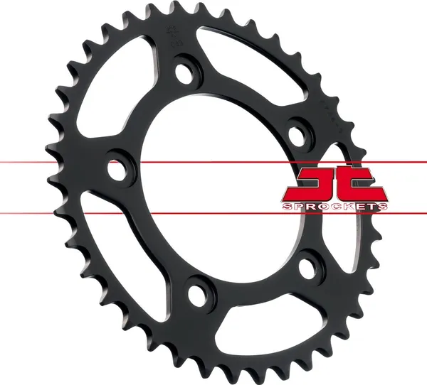JT SPROCKETS Steel Rear Sprocket Black -1