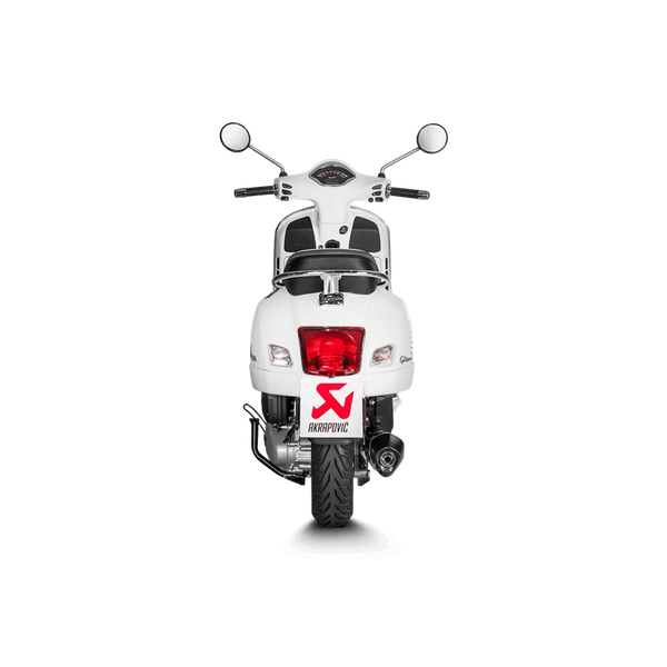 Slip-on Line Muffler Scooter Black -0