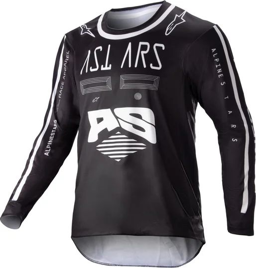 Tricou Copii Alpinestars Racer Found Black XS, 1, nordicamoto.ro