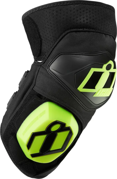 Genunchiere Icon Cloverleaf 2 Black/Hi-Vis Yellow-7