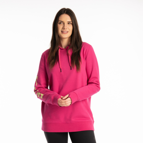 Hanorac Dana Klim Mariposa Long Pullover Cyaneus - White-30