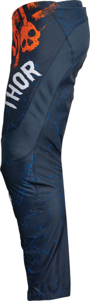 Pantaloni Copii Thor Sector Gnar Midnight/Orange 24, 8, nordicamoto.ro