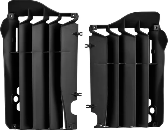 Radiator Louvers Black