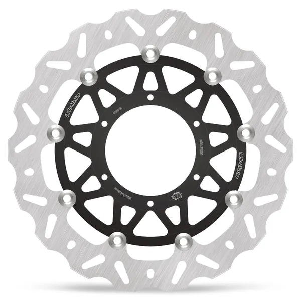Nitro Series Brake Disc Black, Silver-2